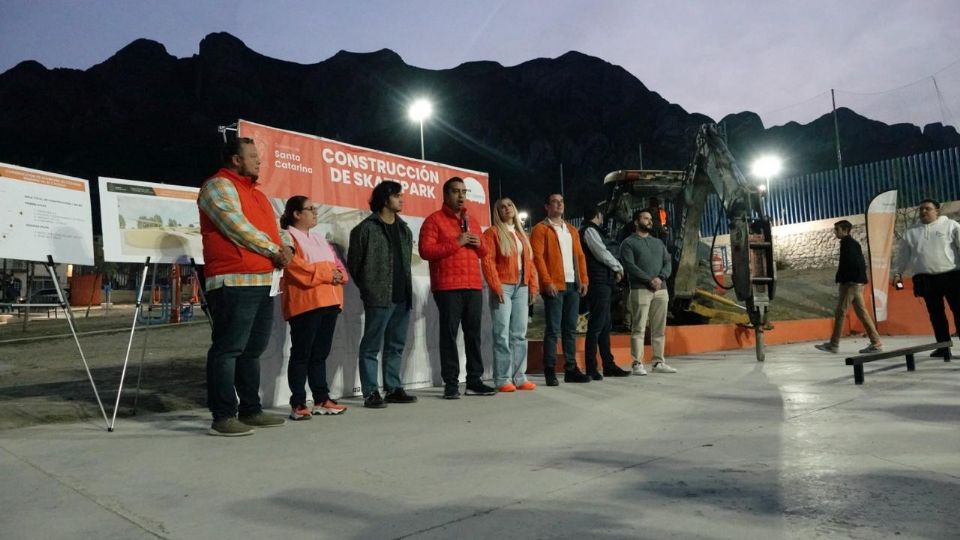 Construcción del skatepark comienza en Santa Catarina.