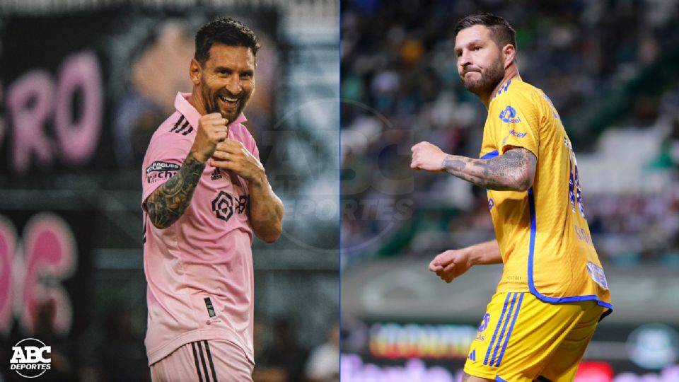 Lionel Messi y André-pierre Gignac se estarán enfrentando en la Leagues Cup 2024