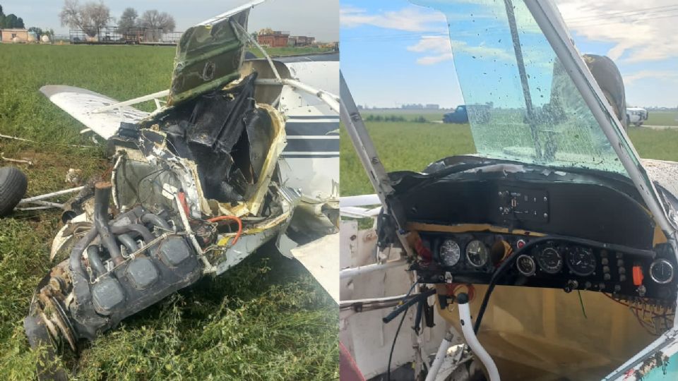 Cae avioneta en Sonora.