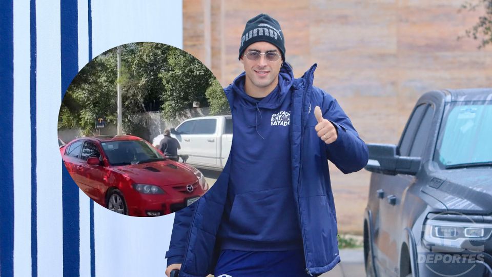 El argentino Rogelio Funes Mori acudió este sábado al Barrial para recolectar sus pertenencias.