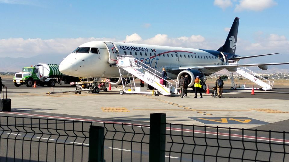 Aerolínea Aeroméxico.