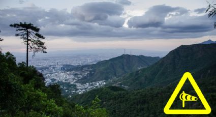 El viento sopla… Ráfagas de 100 km/h llegarían hoy lunes a Monterrey