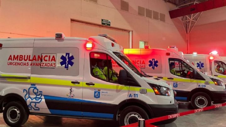 Sufre Nuevo León déficit de ambulancias; hay 2 por cada 100 mil habitantes