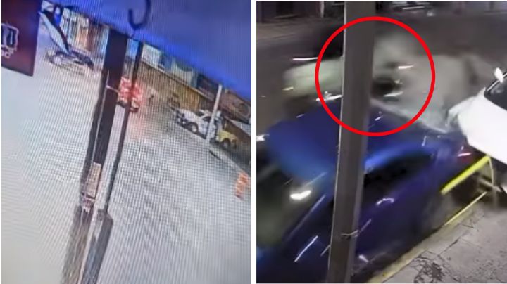 Conductor antes de chocar 3 autos, escapó de filtro antialcohol en Monterrey