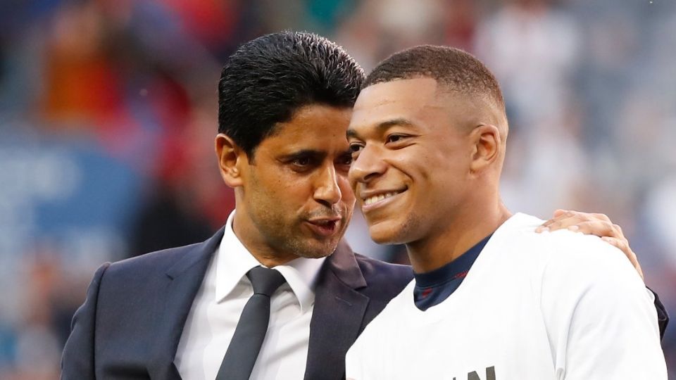 Nasser Al Khelaifi, presidente del PSG, pidió dejar tranquilo sobre su futuro a Kylian Mbappé, quien desde el pasado 1 de enero puede negociar con cualquier club.