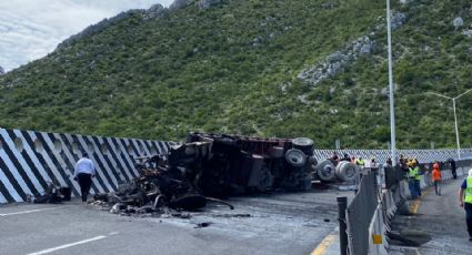 Vinculan a trailero que mató a 6 personas en la autopista Saltillo-Monterrey