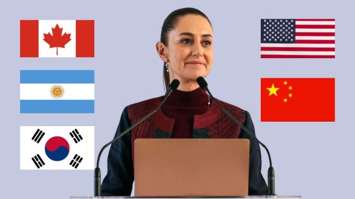 ¿Qué países asistirán a la toma de protesta de Claudia Sheinbaum?