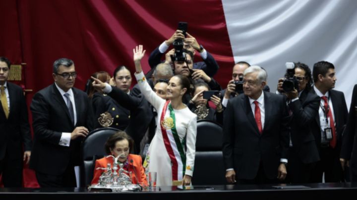 Claudia Sheinbaum enfatiza su cargo de 'Presidenta con A'