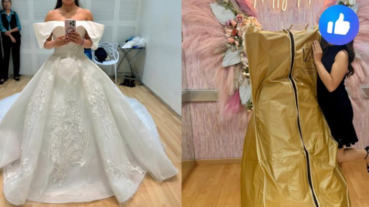 Novia de Monterrey sufre robo de su vestido de boda a días del evento