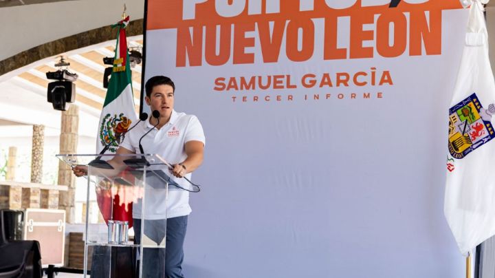 Samuel García destaca la seguridad para la zona sur de Nuevo León