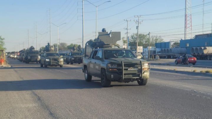 Llegan a NL 200 militares en auxilio de la Guardia Nacional