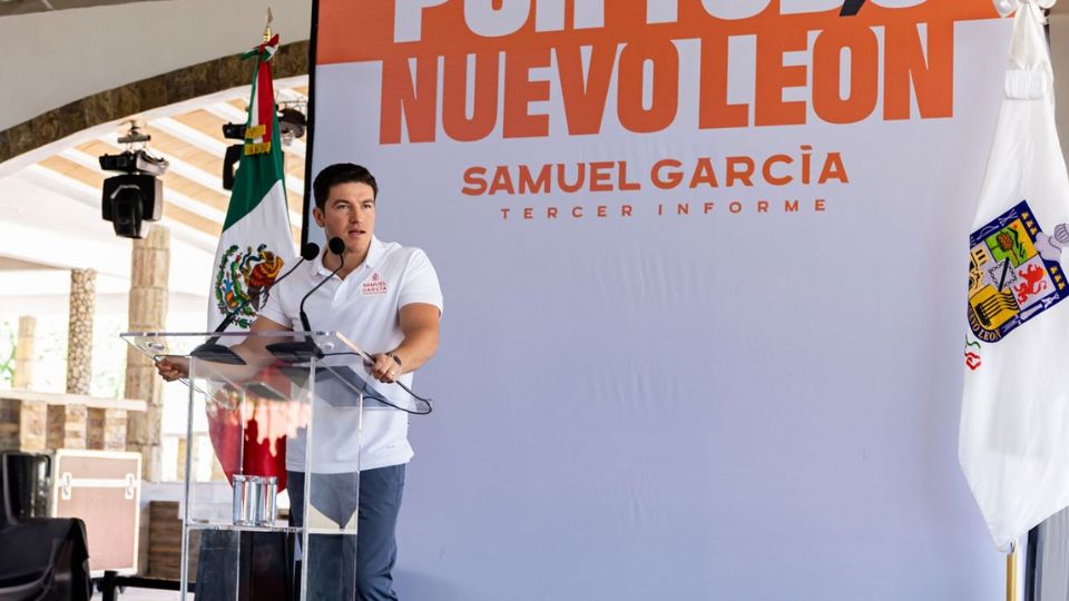 Samuel García presenta informe en Aramberri | Facebook / Samuel García