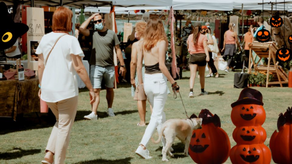 Mercado con temática de Halloween, ¿que podrás encontrar?