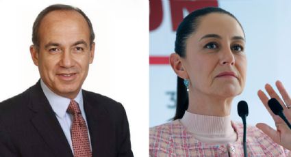 Claudia Sheinbaum llama cínico a Felipe Calderón tras tuits del expresidente