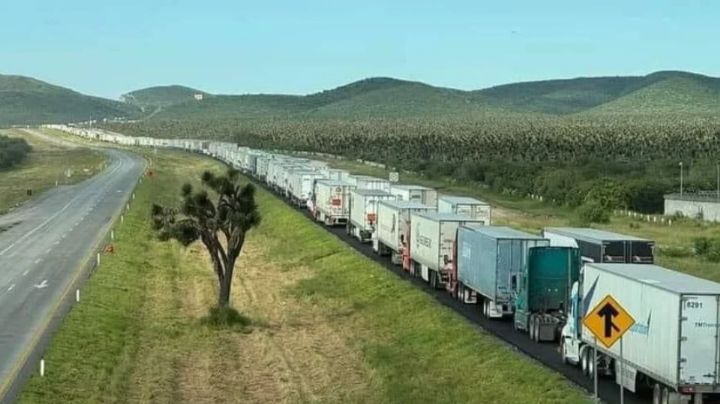 Caos en la Nuevo Laredo – Monterrey deja largas filas y pérdidas millonarias