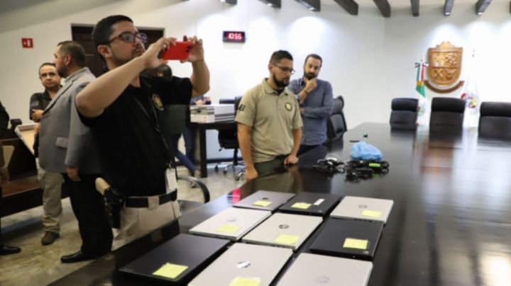 Fiscalía Anticorrupción asegura computadoras de funcionarios de San Pedro