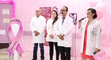 IMSS Nuevo León refuerza acciones para la detección y tratamiento del cáncer de mama