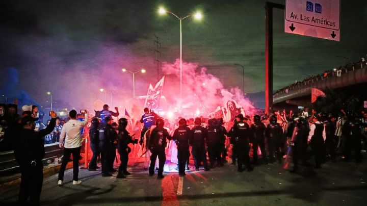 Clásico Regio termina con detenidos y lesionados: Seguridad de Guadalupe