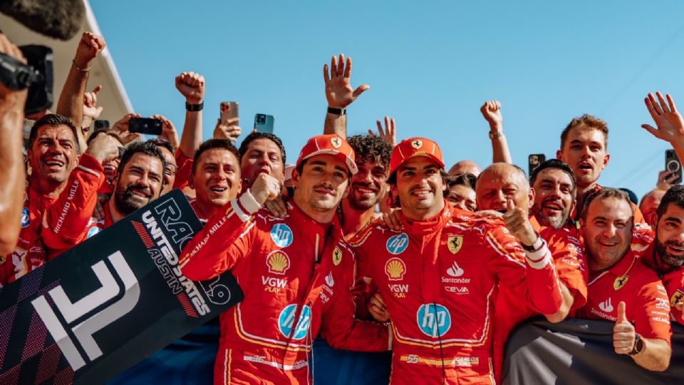 Charles Leclerc se llevó la primera plaza y Carlos Sainz acompañó al monegasco