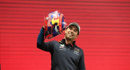 Casco de ‘Checo’ Pérez en GP de México será homenaje a la Lucha Libre