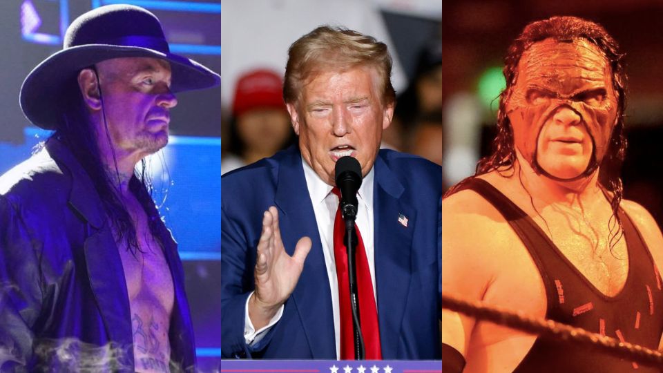 Undertaker y Kane muestran su apoyo a Donald Trump