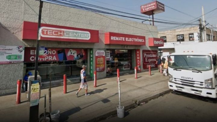 Hombre muere prensado al intentar robar un negocio en Monterrey