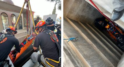 Realizan simulacro de rescate en panteón de Monterrey