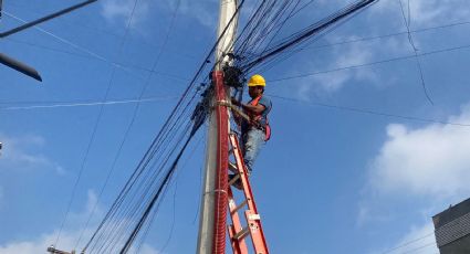 Arranca el retiro de cables en desuso en Monterrey