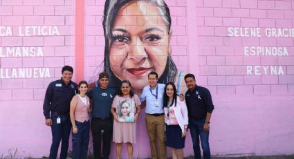 San Nicolás inaugura "Muro de la Esperanza" por el Mes de la Lucha Contra el Cáncer de Mama