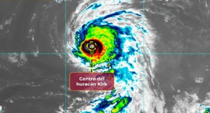 El huracán Kirk se eleva a categoría 4 en su paso por el Atlántico