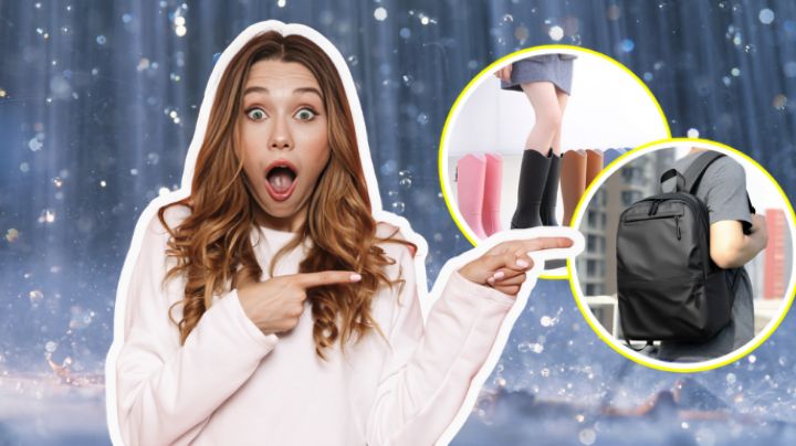 5 objetos que puedes comprar en Amazon para protegerte de la lluvia