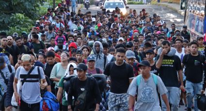 Avanza la primera caravana migrante en gobierno de Sheinbaum