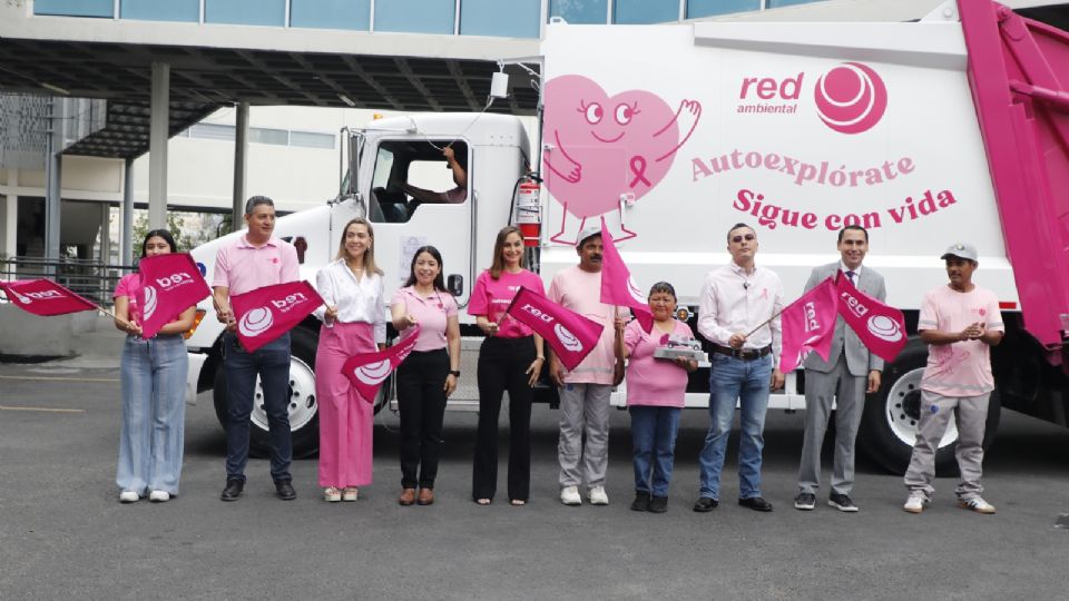 El arranque de Campaña Rosa se celebró desde Servicios Públicos de San Pedro.