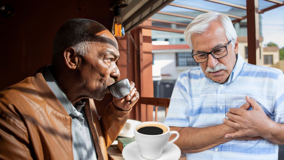 Riesgos de tomar café después de los 60 años.