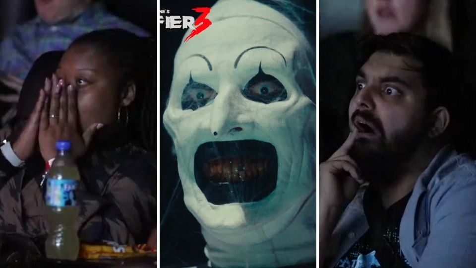 Película Terrifier 3 provoca grandes reacciones en salas de cine