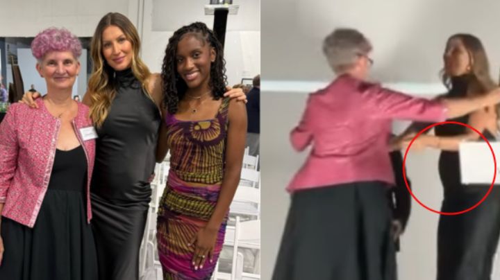 Luce Gisele Bündchen su 'pancita'