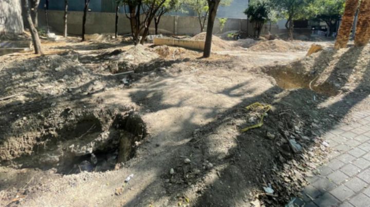 Encuentran vestigios históricos en obra del Parque Ciudadano; INAH inicia investigación
