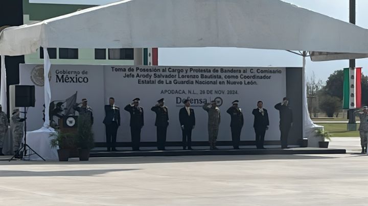 Toma protesta Arody Bautista como coordinador estatal de la Guardia Nacional