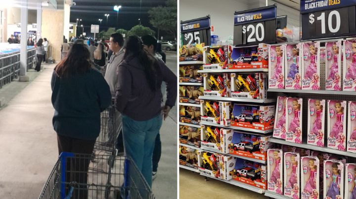 ¡Ya llegaron! Regios madrugan y cazan ofertas por Black Friday en tiendas de Texas
