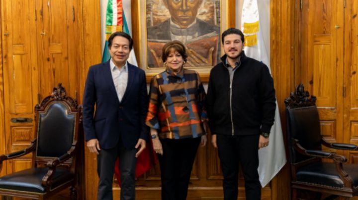Samuel García y Mario Delgado abordan necesidades en materia educativa