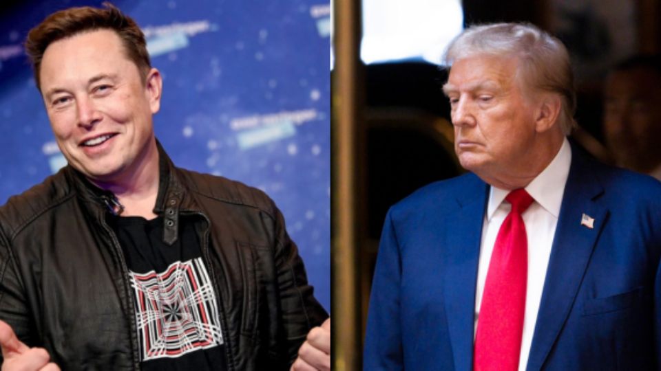 Elon Musk y Donald Trump.