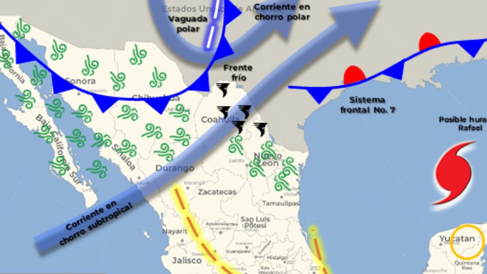 Se aproxima un nuevo frente frío a México | Conagua