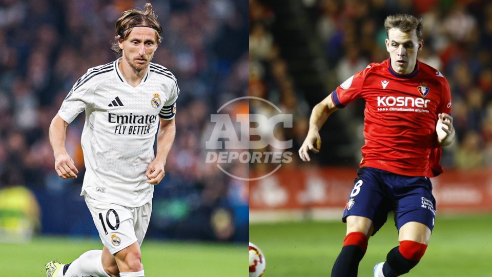 Real Madrid y Osasuna se enfrentan en La Liga.