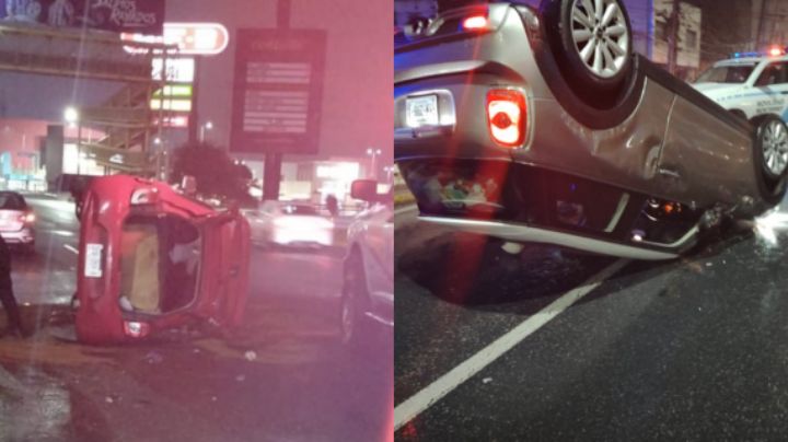 Lluvia ligera en Monterrey deja al menos 7 accidentes viales