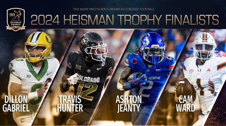 Trofeo Heisman 2024: Revelados los nominados al mejor jugador del Fútbol Americano Colegial