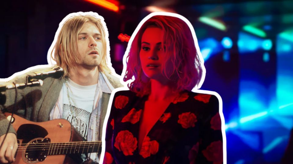 Selena Gomez reveló que su look está inspirado en el enigmático Kurt Cobain