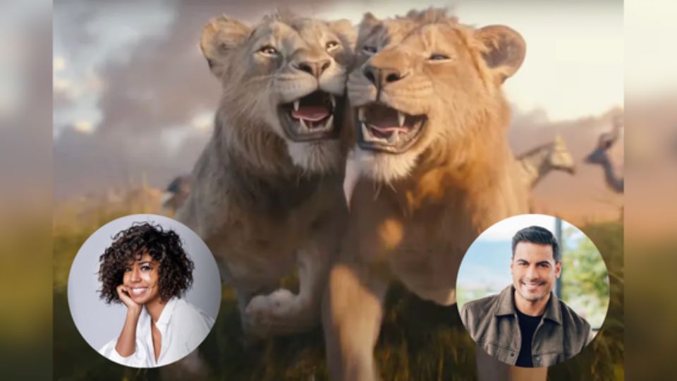 Carlos Rivera y Fela Domínguez volverán a darle voz a los personajes Simba y Nala, respectivamente, en la película Mufasa, que se estrenará el 19 de diciembre.