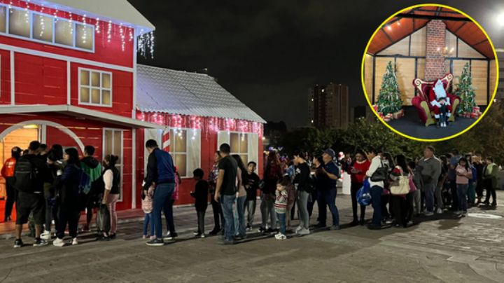 Regios disfrutan Macro Navidad en la Explanada de los Héroes