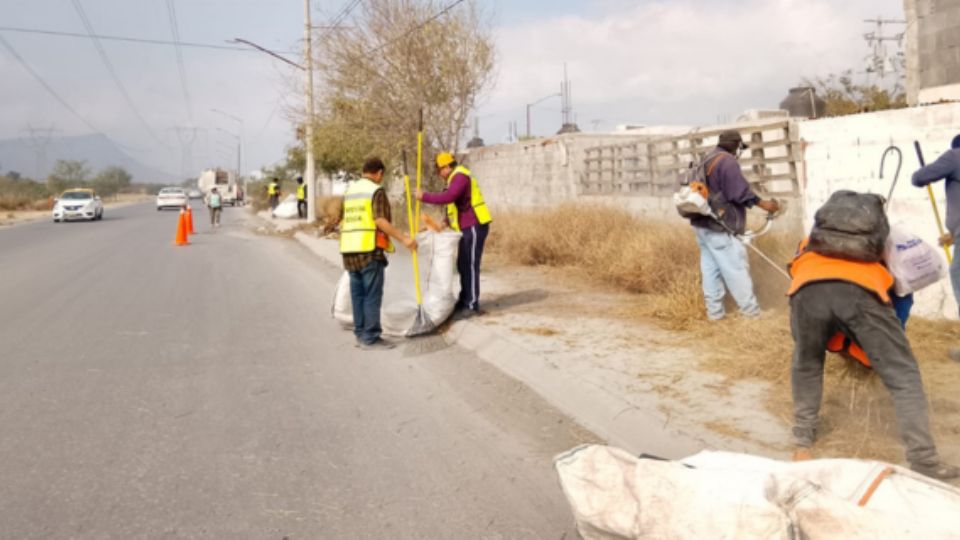 Trabajo comunitario en García.
