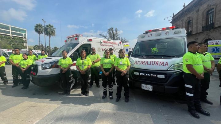 Donan 30 ambulancias para reforzar el programa Código Infarto en NL